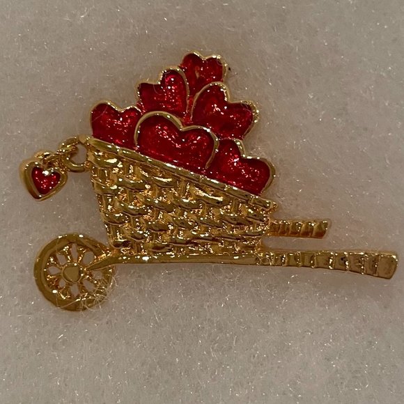 "Pushcart Full of Love" Pin - Picture 5 of 5